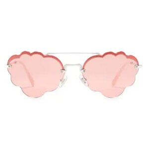 Miu Miu 58mm Irregular Fashion Sunglasses
